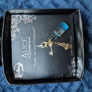 Disney Alice in Wonderland Collectible Charm, New With Tags